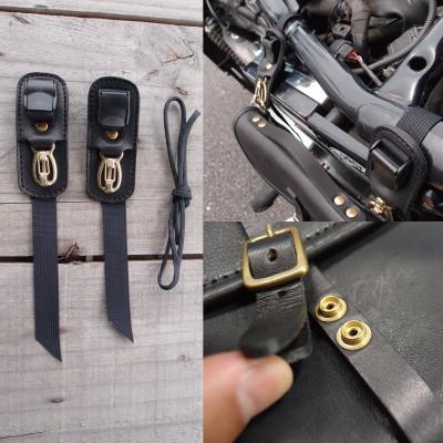 ふるさと納税 ひたちなか市 ラフテール　Gazelle ブラック　ワンタッチ着脱の二輪用鞄　栃木レザー製シュリンクレザー使用 |  | 03