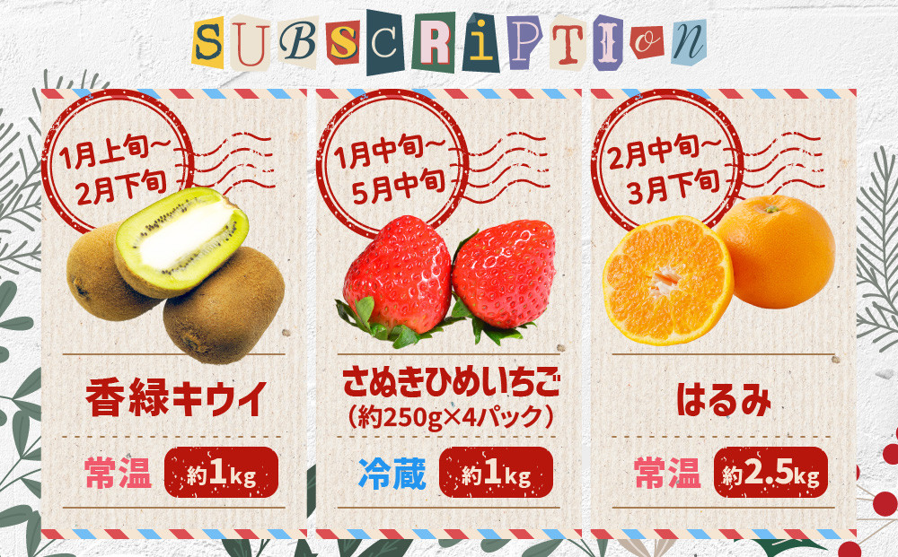 【12回毎月お届け】高松市自慢のフルーツ定期便【L】