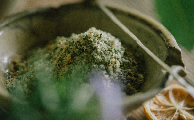 心に風 ハーブソルト レモン&ローズマリー 2本入 兵庫県 洲本市 淡路島