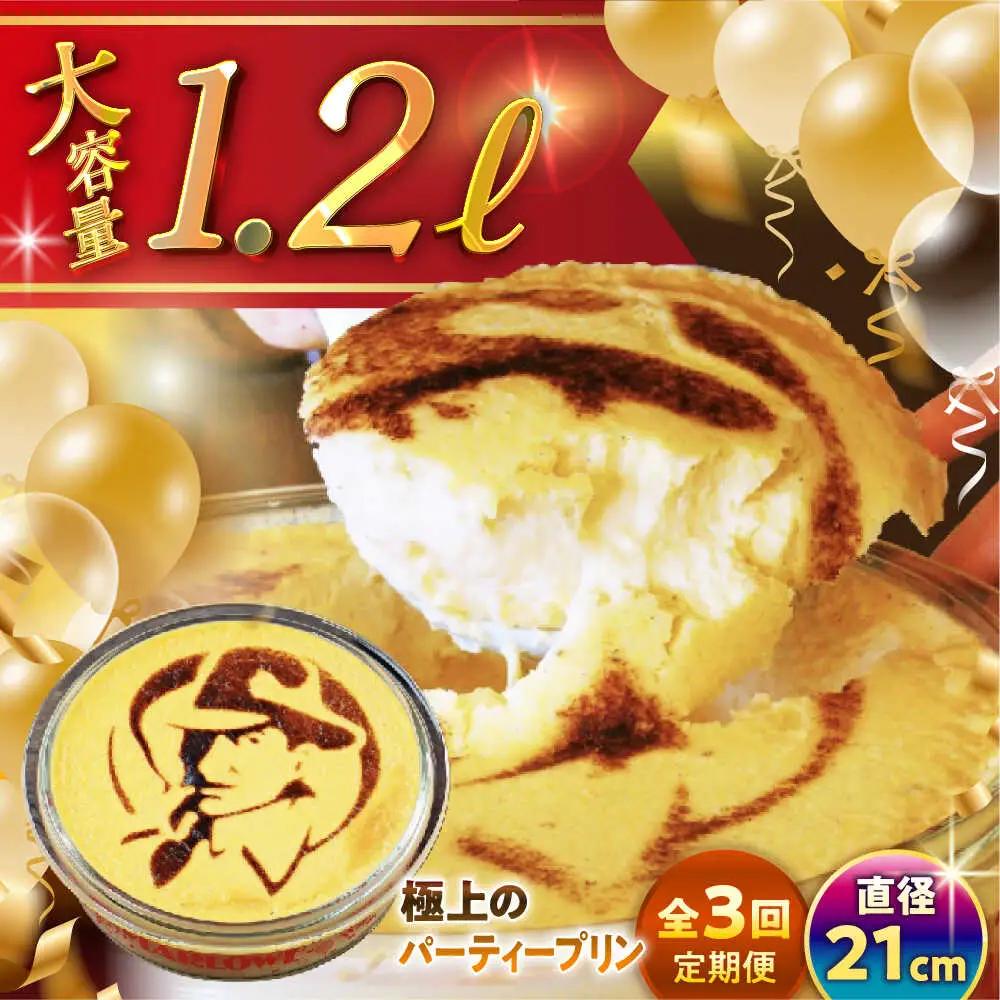 【全3回定期便】極上のパーティープリン  ／ お菓子・スイーツ プリン[ASAY025]