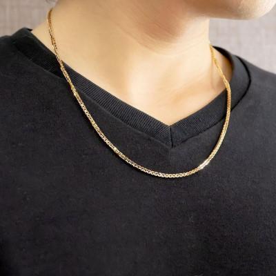 ふるさと納税 昭和町 18金 ネックレス 50cm ベネチアンチェーン 18k シンプル 191227nm101yn50m |  | 01