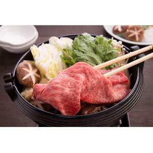 【厳選部位】【A4～A5】博多和牛サーロインしゃぶしゃぶすき焼き用　500g(大牟田市)【配送不可地域：離島】【1560720】