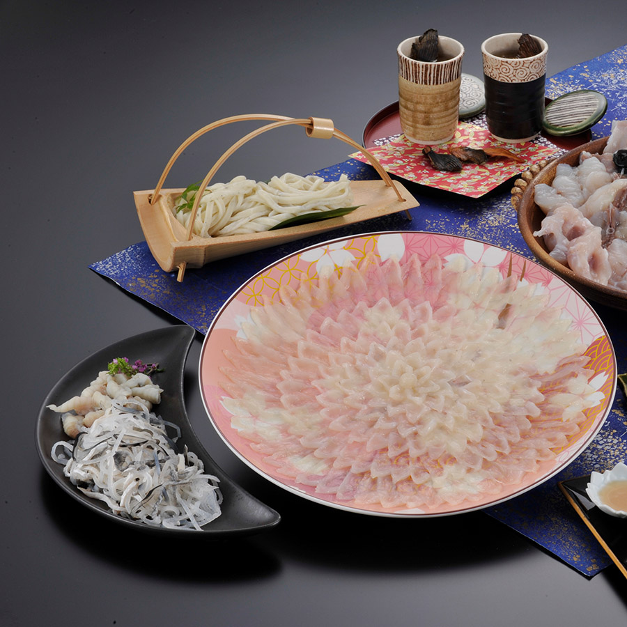 ＜ふく太郎本部＞天然ふく料理コース(6人前)