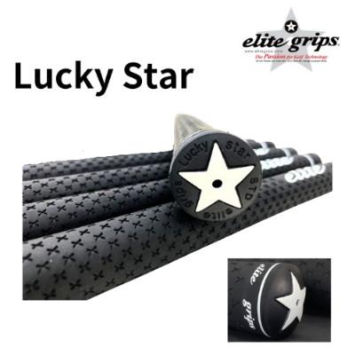 ふるさと納税 東大阪市 《バックラインあり/ブラック/5本》ラッキースター MID　M60　ゴルフ練習器具　エリートグリップ