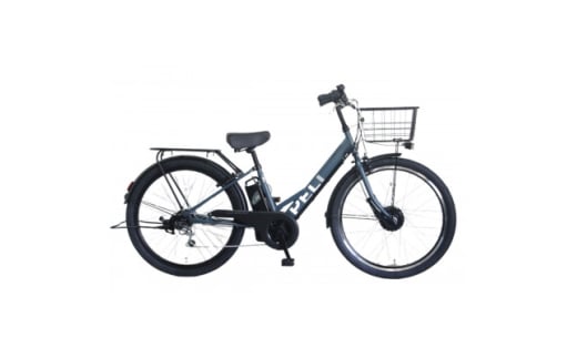 ＜100%完成車納品＞ PELTECH　27.5　V型電動アシスト自転車外装6段 TDA-728L【1626786】