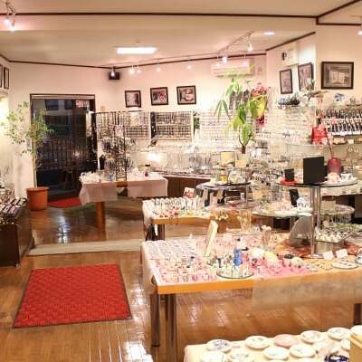有田焼花唐草紋様ループタイ 有田焼アクセサリー二宮閑山 A15-31_イメージ5