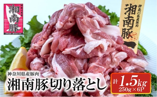 
										
										湘南豚 切り落し 1.5kg【神奈川県産豚】 豚肉 切り落とし 国産 肉 ポーク 小分け 250g 冷凍 生姜焼き 野菜炒め 豚汁 豚丼 人気 おすすめ 藤沢市
									