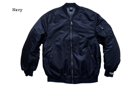 MA-1 ジャケット Revolla 中綿入り袖 リブプリント  静岡県 牧之原市 衣服 REVOLLA 静岡県 牧之原市