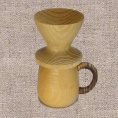 桑の木製　コーヒードリッパーセット