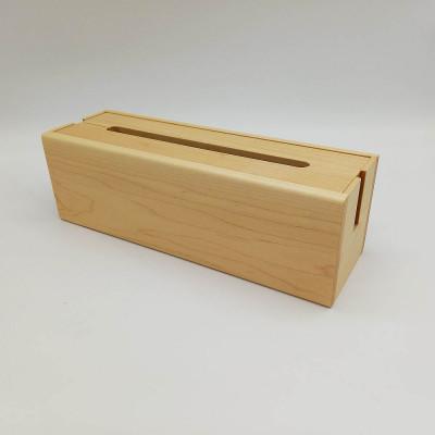 ふるさと納税 旭川市 ケーブルボックス(小)(メープル)_05514
