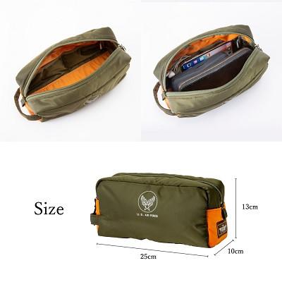 ふるさと納税 豊岡市 【豊岡鞄】軽量ナイロン　ポーチ　THE FEW |  | 03