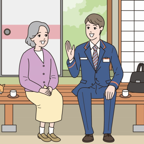 郵便局のみまもり訪問サービス（6カ月間） 050F069