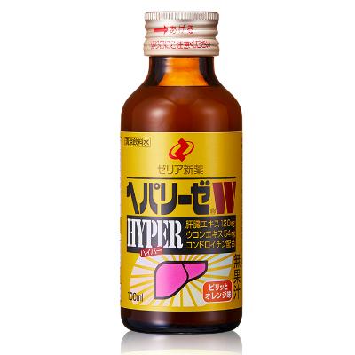 ふるさと納税 牛久市 【ゼリア新薬工業】ヘパリーゼWハイパー(清涼飲料水)　100ml　10本セット