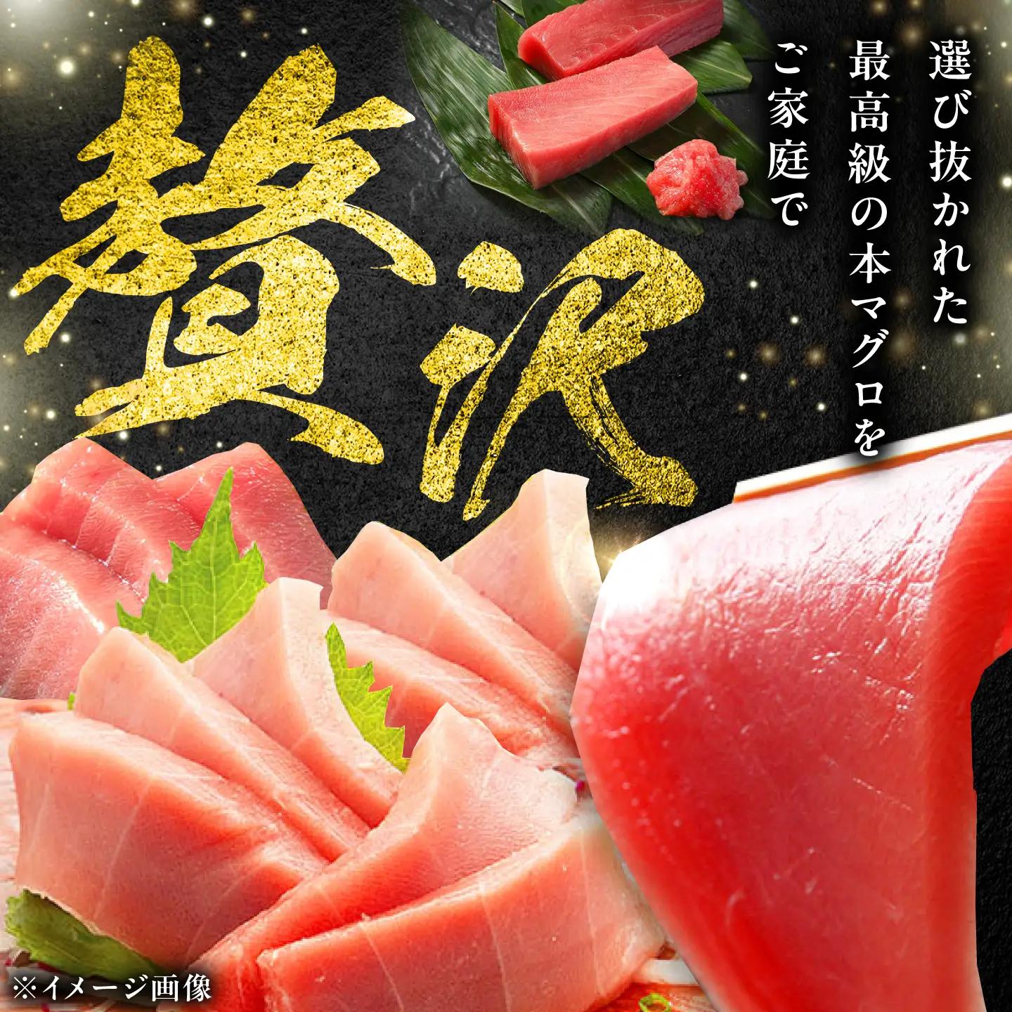 【1週間以内発送】対馬産 本マグロ 3種 計450g 赤身 中トロ ネギトロ [WAH002]  まぐろ 刺身 本マグロ スピード発送 最速発送 最短発送