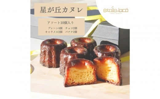 【星が丘カヌレ アソートセット10個入り】フランスの焼き菓子 スイーツ 美味しい おすすめ 冷凍 愛知県 人気 高級