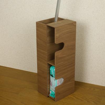 ふるさと納税 和歌山市 バスク フローリングワイパー スタンド ブラウン 替用のシートを2つ収納できるおしゃれなスタンド |  | 02