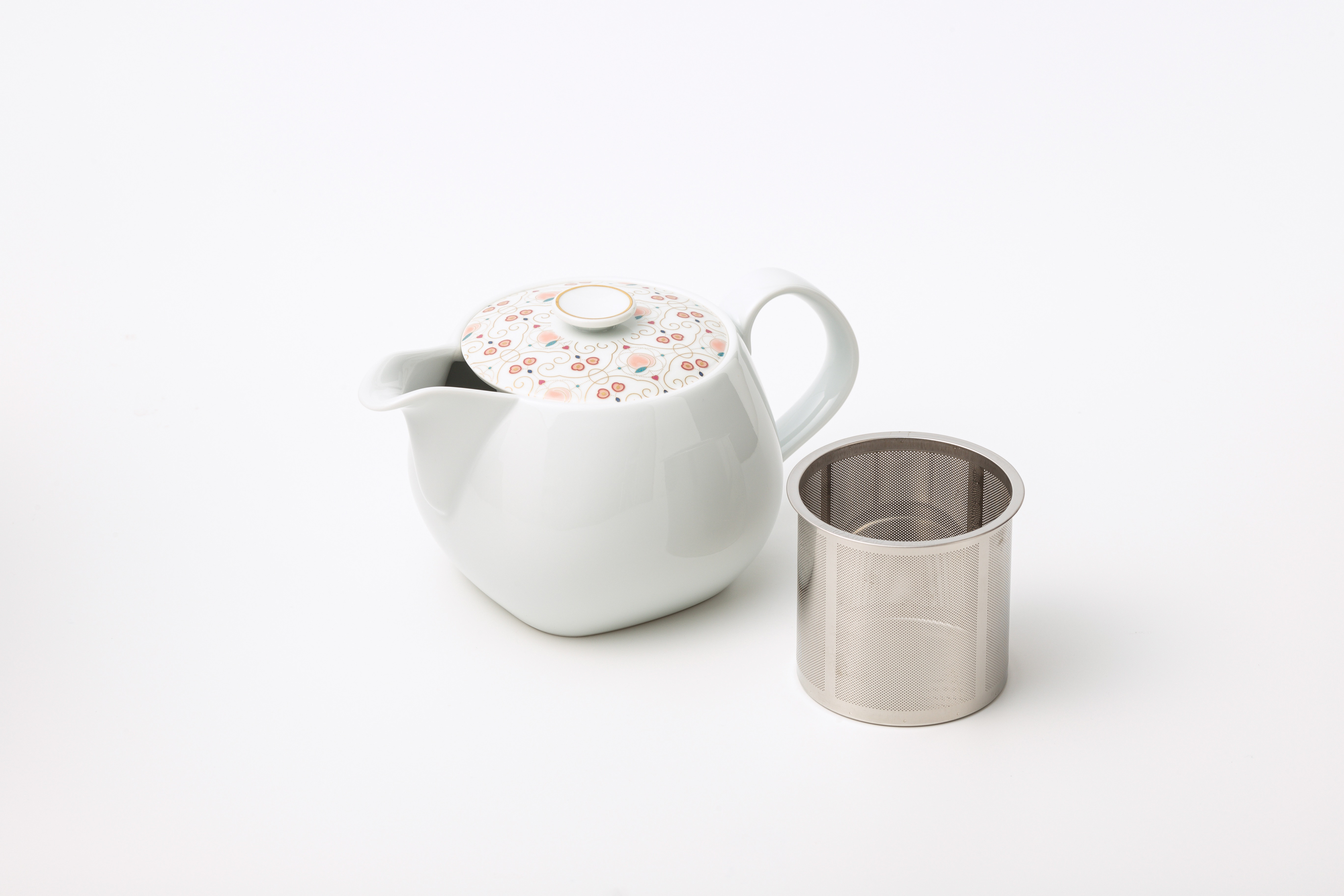 
                  有田焼「其泉」　くだものシリーズ　ポット（もも）　MR16
                