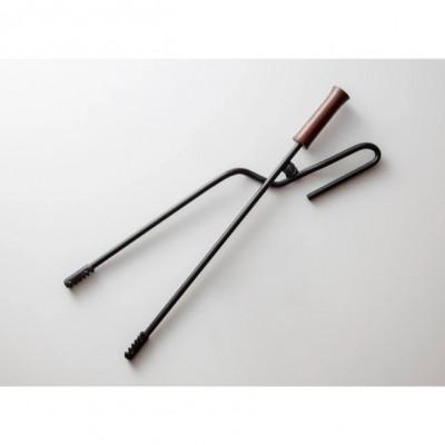 ふるさと納税 恵那市 LGASIA (ルガシア) 多機能薪バサミ炎群(homura)グリップ漆【スタンダードサイズ】