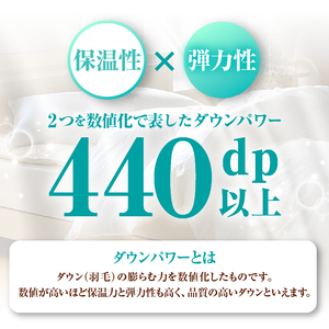 【ダブル】羽毛肌掛けふとん　プレミアム（190cm×210cm）