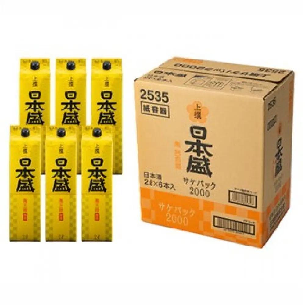 【日本酒】 日本盛上撰2L×6本(1ケース) 西宮市兵庫県 お酒