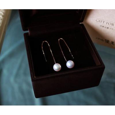 ふるさと納税 志摩市 志摩産 アコヤ真珠 7.5-8ミリ ベネチアンアメリカンピアス |  | 01