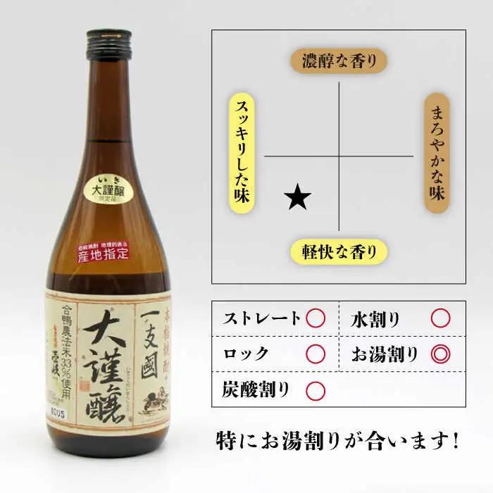 【全3回定期便】壱岐スーパーゴールド22度と合鴨農法米 大謹醸 [JDB240] 48000 48000円