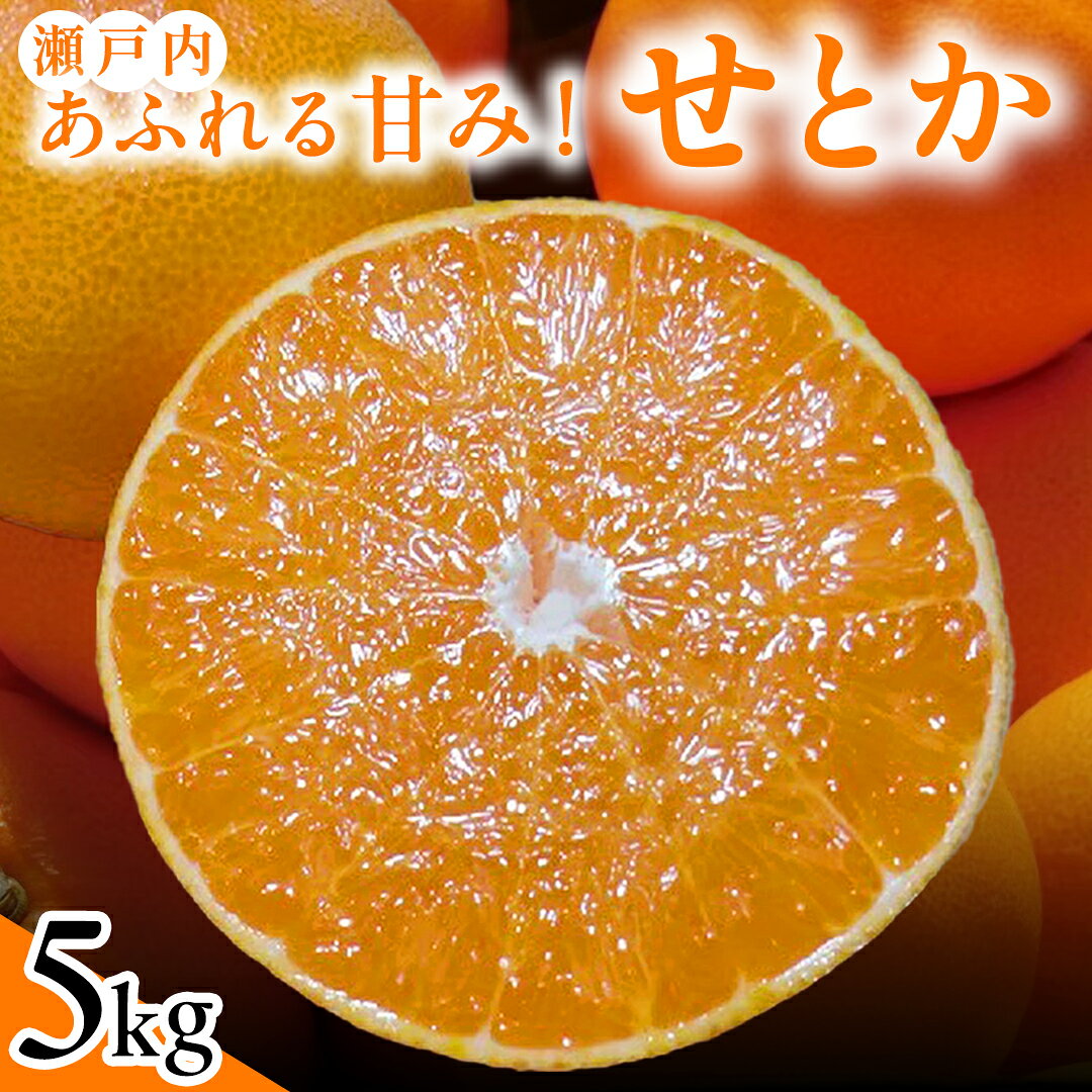 【ふるさと納税】 【先行予約】 せとか 5kg 瀬戸内 みかん 柑橘の大トロ 高級 20個程度 蜜柑 setoka 濃厚 甘い ジューシー 贈答用 ギフト 国産 瀬戸内 広島 フルーツ 果物 くだもの 産地直送 ハウス栽培 【2027年2月中旬〜3月発送】