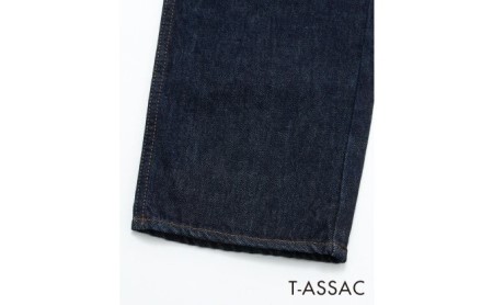 【全2サイズ】T-ASSACレディースジーンズ「BOYFRIEND / INDIGO」（ボーイフレンド） サイズ：0