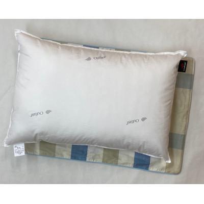ふるさと納税 泉大津市 肌温度調整　アウトラストウォッシャブル枕　大(43x63cm)1個　枕カバーブルー2枚(マドラス柄)