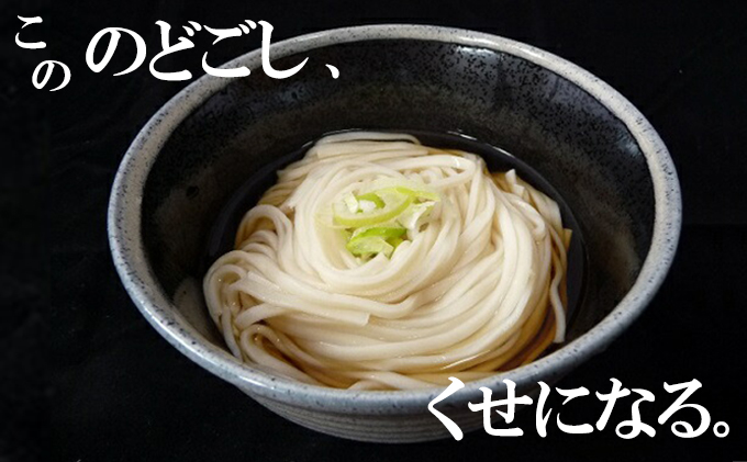 喉越しの良い象潟うどんとひやむぎセット(各5束合計10束 20人前 乾麺 5000円）