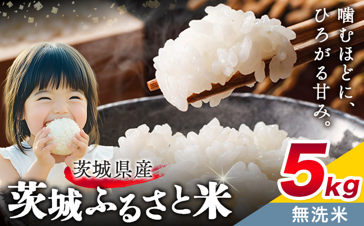 米 茨城 ふるさと米 無洗米 5kg 5kg×1袋《10月下旬-11月末頃出荷》茨城県 結城市 米 国産 お米 おこめ お弁当 おにぎり【茨城県共通返礼品】---yuki_local_7_5kg---