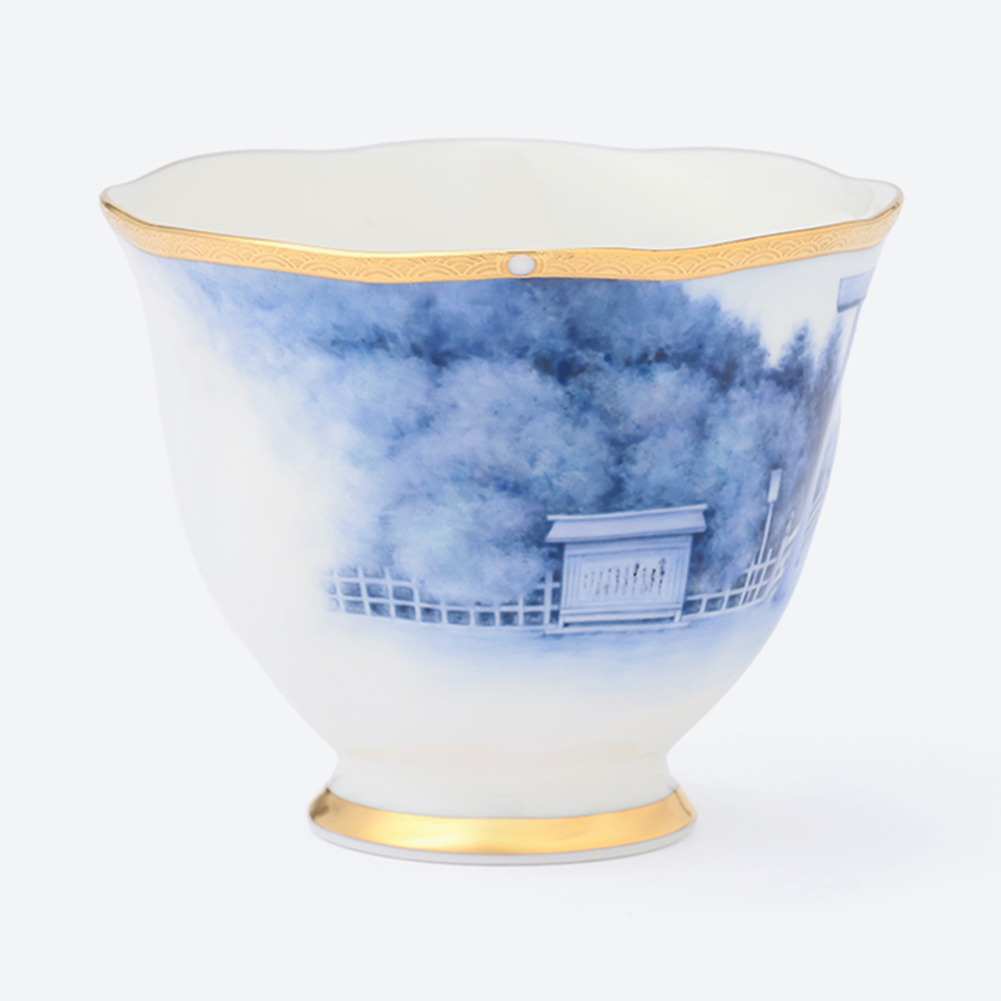 ＜NARUMI＞コーヒー碗皿（大鳥居）