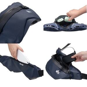 野電ボディエアコン・Vツインクール　熱中症対策として屋外での活動に活躍の冷却ポーチ　81336735【1664346】