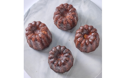 カヌレ (計8個) スイーツ お菓子 おやつ 焼き菓子 個包装 土産 ギフト【opbw001】【クアンカ・ドーネ】