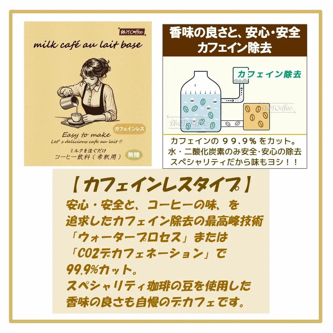 牛乳を注ぐだけ カフェオレベース （無糖タイプ） 銀河コーヒー スペシャリティ珈琲 ふるさと納税 市川市 返礼品　【12203-0295】