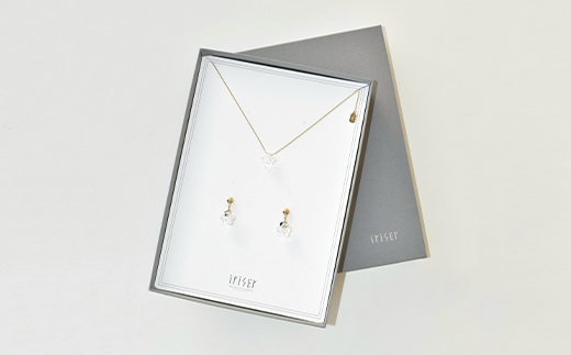 iriser（イリゼ）おだかうめ ネックレス・イヤリング セット【08039】