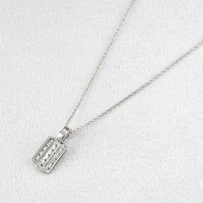 ふるさと納税 昭和町 プラチナ ペンダントトップ ダイヤモンド 0.33ct プレート 230927hy101dpm |  | 01