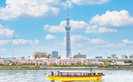 【4名様】もんじゃ屋形船ギフトチケット(国産牛ステーキ付） 【kt105-001-4】