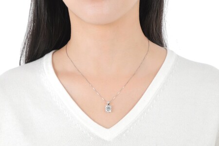 【一点もの】ダイヤモンド（0.504ct）プラチナペンダント　R84　K05140-H