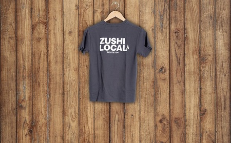 逗子オリジナルTシャツ　(ZUSHI LOCAL)　デニムカラー Sサイズ
