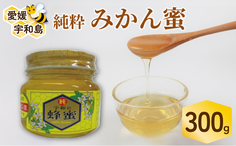みかん蜜 300g ギフト箱入 元気や 非加熱 はちみつ 国産はちみつ みかん蜂蜜 みかん 蜜柑 柑橘 純粋はちみつ 生はちみつ 生蜂蜜 蜂蜜 ハニー 数量限定 産地直送 国産 愛媛 宇和島 F012-176006