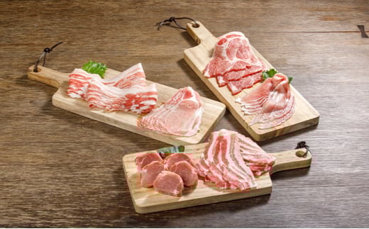萩むつみ豚 食べ比べセット（大）　｜HG000569