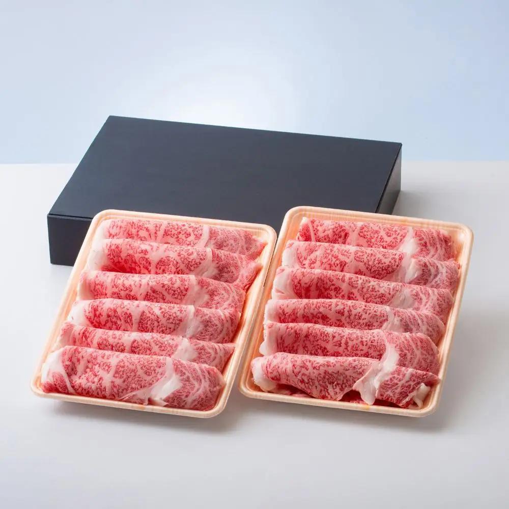 ＜定期便＞松阪牛の品評会で最優秀賞受賞歴のある 加藤牧場の黒毛和牛 ロース・肩ロース 1kg　【３回発送】/ 牛肉　国産牛　黒毛和牛　ロース　肩ロース　肉　上質　人気　おすすめ　三重県