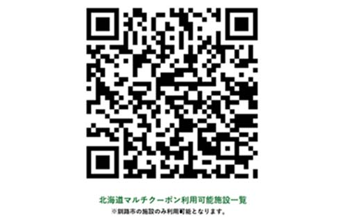 釧路市の飲食店や観光施設で使える！マルチクーポン 10,000円分（1,000円×10枚）クーポン 釧路市 観光 飲食店 長期滞在 返礼品 チケット グルメ レストラン 利用券 観光施設 F4F-84