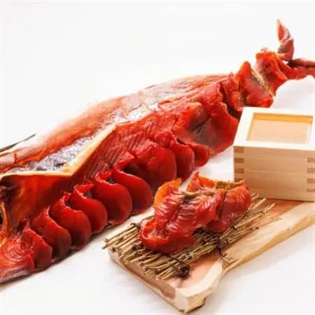 ＜北海道産＞秋鮭(サケ)のみを使用した「鮭とば半身」5枚_国産 北海道産 さけとば 秋 鮭トバ 鮭 トバ さけ サケ シャケ 小分け 調理済み 一人暮らし セット おかず 冷凍 定期便 魚介類 魚干物
