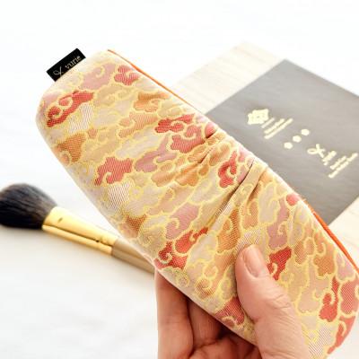 ふるさと納税 熊野町 熊野筆(輪島塗)×西陣織セット　熊野化粧筆ほうこどう |  | 03