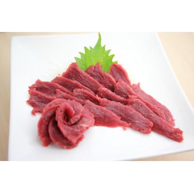 ふるさと納税 柳川市 国産!自家牧場 熊本馬刺しお試しセット 約200g 醤油付き