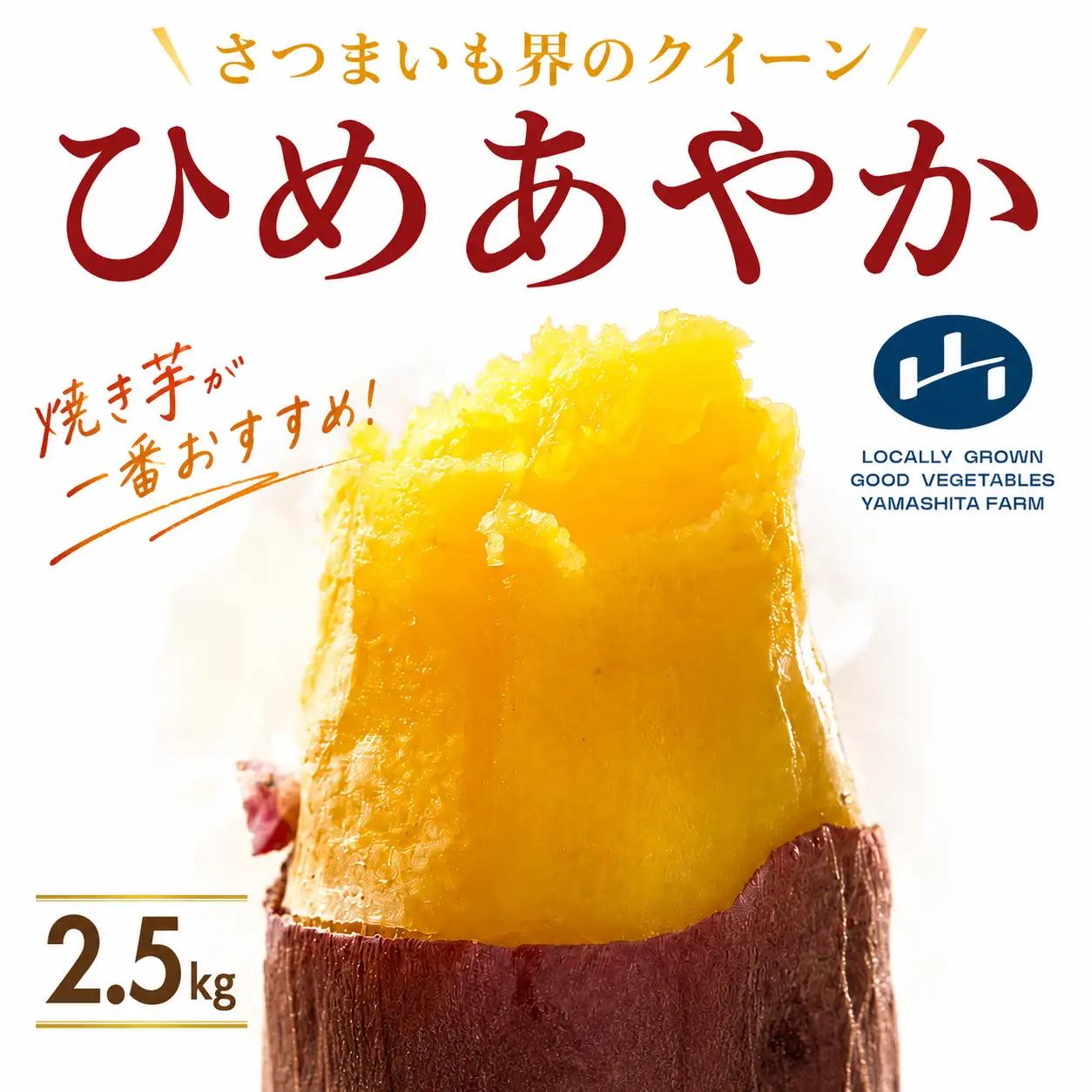 【 先行予約 】 さつまいも 2.5kg ひめあやか 徳島県 三好市