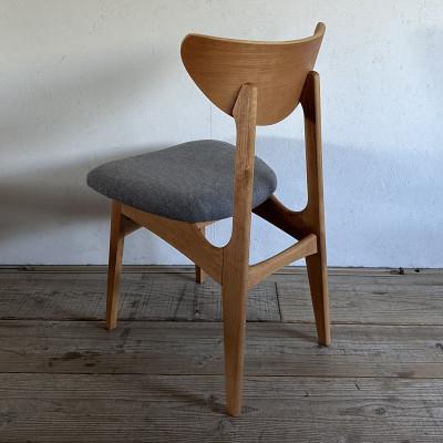 ふるさと納税 富田林市 Karl Dining Chair NC グレー ミディアムブラウンフレーム【SWOF】 |  | 02