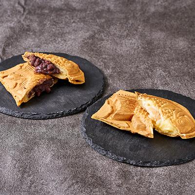 ふるさと納税 野々市市 冷凍たい焼き 計4個 能登産大納言あずきと月替わり |  | 01